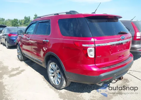 2012 Ford Explorer Xlt z USA, uszkodzony, nr VIN 1FMHK7D83CGA08199